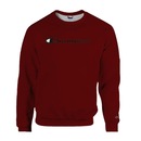 Blusão de Moletom Sem Capuz Champion Felpado Gola Careca Logo Script Ink - Masculino - Foto 1