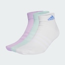 Meia Sapatilha adidas Sportswear No Show com 3 Pares - Adulto - Foto 2