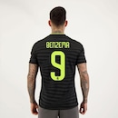 Camisa Real Madrid Third 2023 9 Benzema adidas - Masculina - Foto 2