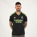 Camisa Real Madrid Third 2023 9 Benzema adidas - Masculina - Foto 1