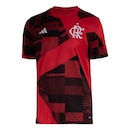 Camisa Pré-Jogo CR Flamengo adidas - Masculina - Foto 1