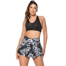 Short Saia Tapa Bumbum MVB Modas Estampado - Feminino - Foto 2