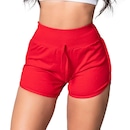 Shorts MVB Modas Cintura Alta Jogger Ribana - Feminino - Foto 1