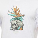 Camiseta Hurley Skull Flower - Masculina - Foto 2