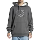 Blusão de Moletom com Capuz DC Shoes Canguru FB Outline - Masculino - Foto 1