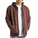Jaqueta de Moletom com Capuz Volcom Aberto Single Stone - Masculina - Foto 1