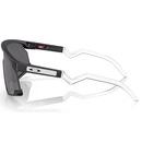 Óculos de Sol Unissex Oakley Bxtr Matte Black Prizm Black - Foto 2