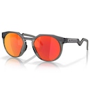 Óculos de Sol Unissex Oakley HSTN Matte Carbon Prizm Ruby 0252 - Foto 1