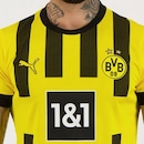 Camisa Borussia Dortmund Home 2023 Com Patrocínio 11 Reus Puma - Masculina - Foto 4
