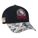 Boné New Era San Francisco 49ers 940 To Service 2022 Trucker - Snapback - Adulto - Foto 4