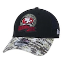 Boné New Era San Francisco 49ers 940 To Service 2022 Trucker - Snapback - Adulto - Foto 1