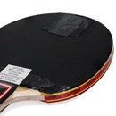 Raquete de Tênis de Mesa Yashima 9427 Clássica 2 Estrelas Borracha Lisa com Esponja - Foto 5