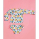 Biquini Cia do Broto Italia Camiseta Uv Estrela - Infantil - Foto 2