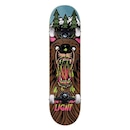 Skate Iniciante Wood Light Urso - Foto 1