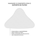 Suporte para Filtro de Máscara Fiber Knit 3D E96 - Foto 3