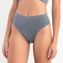 Calcinha She Alta em Microfibra Sem Costura - Feminina - Foto 2