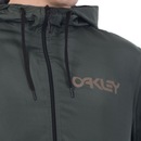 Jaqueta Com Capuz Oakley Windbreaker - Masculina - Foto 2