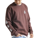 Blusão de Moletom Volcom Careca Iconic WT23 - Masculino - Foto 1