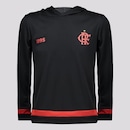 Camiseta do Flamengo Futfanatics Tron Manga Longa - Infantil - Foto 1