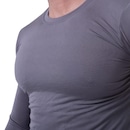Kit de Camisas Térmica Segunda Pele Performance Moda Manga Longa com Proteção Solar 50+ - 3 Unidades - Masculina - Foto 4