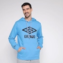 Blusão de Moletom com Capuz do Grêmio Graphic Fan Umbro - Masculino - Foto 1