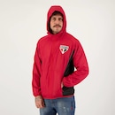 Jaqueta do São Paulo Corta Vento com Capuz Futfanatics Reflective - Feminina - Foto 2