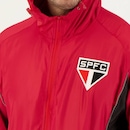 Jaqueta do São Paulo Corta Vento com Capuz Futfanatics Reflective - Feminina - Foto 4