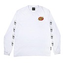 Camiseta Santa Cruz Manga Longa Street Creep Hand - Masculina - Foto 1