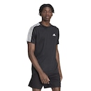Camiseta adidas Train Essentials 3-Stripes - Masculina - Foto 4