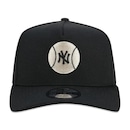 Boné New Era 39Thirty AF Core New York Yankees Aba Curva Fechado - Foto 2