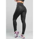 Calça Legging Fitness Cirrê Texturizada Brilhosa Bolso MVB Modas - Foto 2