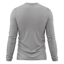 Camiseta Manga Longa Adriben Dry Fit Proteção Solar UV 50/ Treino Academia - Masculina - Foto 2