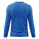 Camiseta Manga Longa Adriben Dry Fit Proteção Solar UV 50/ Treino Academia - Masculina - Foto 2
