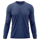 Camiseta Manga Longa Adriben Dry Fit Proteção Solar UV 50/ Treino Academia - Masculina - Foto 1