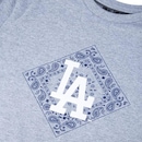 Camiseta New Era Los Angeles Dodgers MLB Street Paisley - Masculina - Foto 3