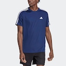 Camiseta adidas Train Essentials 3-Stripes - Masculina - Foto 5