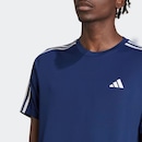 Camiseta adidas Train Essentials 3-Stripes - Masculina - Foto 8