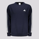 Blusão de Moletom adidas Essential 3 Stripes - Masculino - Foto 1