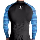 Camiseta Lycra Surf Atlética Esportes Black - Masculina - Foto 2