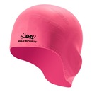 Touca de Natação Gold Sports Ergononico Ultra Confort com Cobertura das Orelhas - Adulto - Foto 1