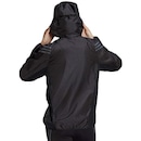 Jaqueta adidas Corta Vento Run Icon 3 Stripes Feminina Capuz - Foto 2