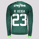 Camisa do Palmeiras Manga Longa I 2023 23 R. Veiga Puma - Masculina - Foto 2