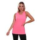 Camiseta Regata Whats Wear Dry Fit Lisa Básica Proteção Solar UV - Feminina - Foto 1
