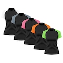 Kit Camisetas de Treino Whats Wear Raglan com Proteção Solar UV - 5 unidades - Feminina - Foto 2