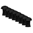 Kit Camisetas de Treino Whats Wear Raglan com Proteção Solar UV - 8 unidades - Feminina - Foto 3