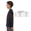 Camiseta Térmica Manga Longa Infantil Proteção UV50+ Summersun Elite - Unissex - Foto 5