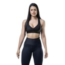 Top Fitness com Bojo Elite Recorte Premium UV50+ - Feminino - Foto 1