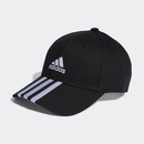 Boné Aba Curva adidas Baseball Sarja Algodão 3-Stripes - Strapback - Adulto - Foto 2
