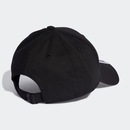 Boné Aba Curva adidas Baseball Sarja Algodão 3-Stripes - Strapback - Adulto - Foto 3