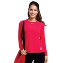 Camiseta Baby Look Manga Longa com Stretch Kanxa - Foto 1